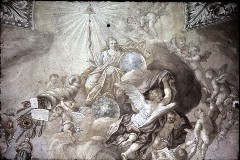 Detail, thronende Ecclesia, Aufn. Roden, Bruno von, 1943/1945