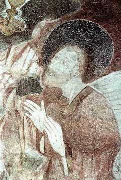 Detail: Christus im Garten Gethsemane, Aufn. Leon, Rudolf, 1943/1945