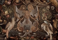 Nordkappe: Engel mit Kreuz, Detail, Aufn. Halewicz, Julius, 1943