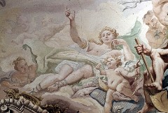 Randzone, Nordwestecke: Göttergruppe um Neptun, Aufn. Halewicz, Julius, 1943