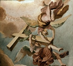 Engel, das Kreuz tragend, Aufn. Roden, Bruno von, 1943/1945