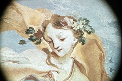 Detail: weiblicher Genius mit Blumenkorb, Oberkörper, Aufn. Löwenstein, Ursula von, 1943/1944