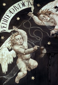 Engel mit Spruchband, Aufn. Geissler, Hans &
Nohr, Rosmarie, 1944