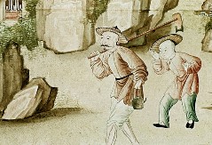Detail: zwei laufende Chinesen, Aufn. Cürlis, Peter, 1943