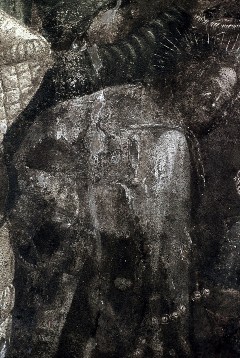 Detail: Christus erträgt die Verspottung, Aufn. Wolff, Paul, 1943/1945