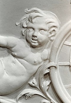 Detail der ornamentalen Umrahmung, Aufn. Halewicz, Julius, 1943/1945
