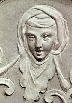 Detail der ornamentalen Umrahmung, Maske, Aufn. Halewicz, Julius, 1943/1945