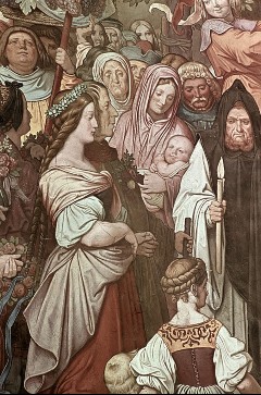 Detail der Figurengruppe rechts, Aufn. Schmidt-Glassner, Helga, 1943/1945