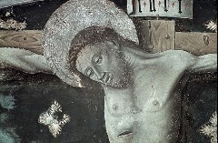 Detail: Christus, Aufn. Müller und Sohn, 1943/1945