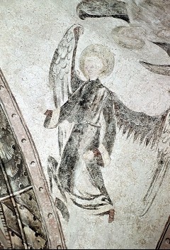 Detail: Engel in der südlichen Gewölbekappe des Chorjochs, Aufn. Schön, Inge, 1943/1945