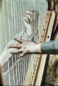 Detail: Hände des Königs David, Aufn. Cürlis, Peter, 1943/1945