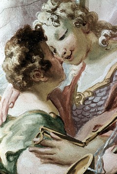 Detail: Engel im Gefolge der Maria, Aufn. Cürlis, Peter, 1943/1945