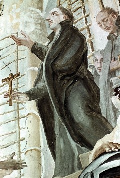 Ausschnitt: Amerika, Detail: Benediktiner, Aufn. Cürlis, Peter, 1943/1945
