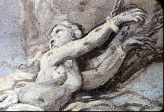 Relief der fingierten Kuppelarchitektur, Perseus rettet
Andromeda, Detail, Aufn. Cürlis, Peter, 1943/1945
