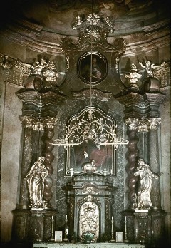 Gesamtansicht des Altars, 1943/1945
