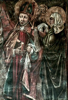 Ausschnitt, die Heiligen Adalbert und Ludmilla, Aufn. Halewicz, Julius, 1943/1945