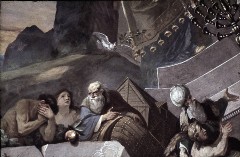 Ecke unten links, Detail: Adam, Eva,  Noah, Abraham und
Isaak, Aufn. Schulze-Marburg, Rudolf, 1944