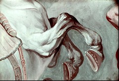 Linke Hälfte, Detail: Bucephalus, Aufn. Schulze-Marburg, Rudolf, 1944