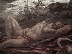Ausschnitt: Der schlafende Odysseus, 1943/1945
