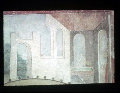 Detail rechts: Ruinen des Stalls, Aufn. Voigt, Wolf, 1943/1945
