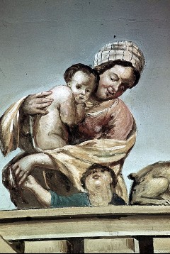 Ausschnitt: Mutter mit Kindern, Aufn. Nehrdich, Rolf-Werner, 1943/1945