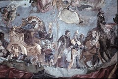 Detail: Christus und Ecclesia, Papst und Kaiser, die vier
Erdteile, Aufn. Schmidt-Glassner, Helga, 1944