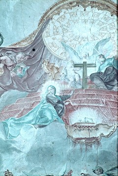 Detail oben: Trinität, Maria als Apokalyptisches Weib, 1943/1945