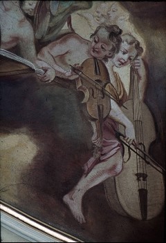 Detail: musizierende Engel, Aufn. Müller und Sohn, 1943/1945