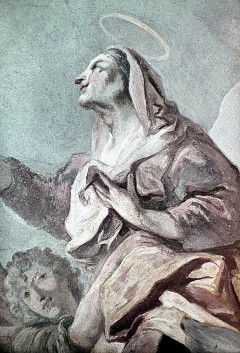 Ausschnitt Mitte: die heilige Anna, Aufn. Bollert, Eva, 1943/1944