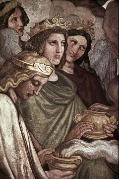 Ausschnitt links: huldigendende Engel, Aufn. Bollert, Eva, 1943/1944