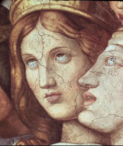 Ausschnitt rechts: huldigende Engel, Detail, Aufn. Bollert, Eva, 1943/1944