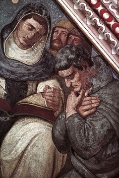 Ausschnitt rechts: Dominikus und Ignatius von Loyola, Aufn. Bollert, Eva, 1943/1944