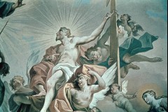 Ausschnitt, obere Bildhälfte: Christus, Aufn. Nehrdich, Rolf-Werner, 1943.02