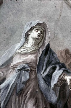 Detail: Maria unter dem Kreuz, Aufn. Schmidt-Glassner, Helga, 1944