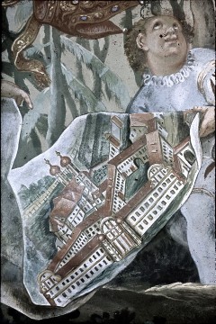Detail, Klosterplan, Aufn. Roden, Bruno von, 1943/1945