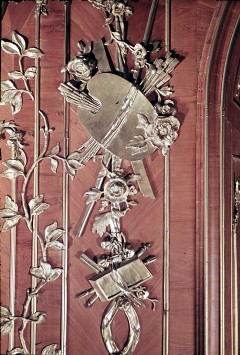 Detail: Malerwerkzeuge am rechten Paneel der Südwestwand, Aufn. Cürlis, Peter, 1943/1945