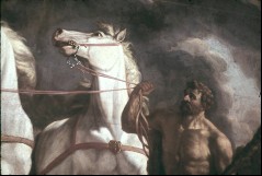 Ausschnitt: Herkules mit dem rechten Pferd, Teilansicht, Aufn. Cürlis, Peter
Cürlis, Peter, 1943