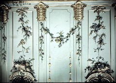 Detail: Teil der Wanddekoration an der Nordwand, über den
beiden Spiegeln, Aufn. Cürlis, Peter, 1943