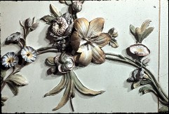 Detail: Blumengehänge der Nordwand, Aufn. Cürlis, Peter, 1943