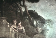 Ausschnitt: zwei Frauen oberhalb der Balustrade, Aufn. Cürlis, Peter, 1943
