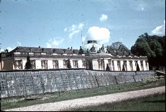 Teilansicht von Südwesten mit der obersten Terrasse, Aufn. Cürlis, Peter, 1943/1945