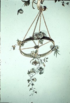 Detail: aufgehängter Reif mit Blumen, Aufn. Cürlis, Peter
Cürlis, Peter, 1943