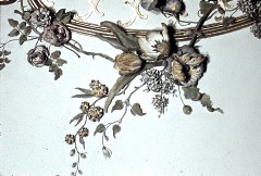 Detail: Blumen an der Rocaille in der Deckenmitte, Aufn. Cürlis, Peter
Cürlis, Peter, 1943
