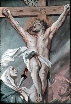 Ausschnitt: Christus, Aufn. Roden, Bruno von, 1943/1945