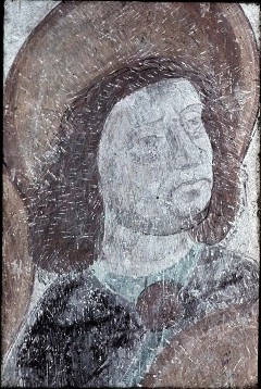 Detail, Kopf eines Apostels der linken Gruppe, Aufn. Roden, Bruno von, 1943/1945