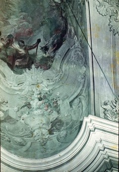 Grisaillemalerei, Hirte, Bock, 1943/1945