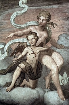 Detail: Venus und Amor, Aufn. Geissler, Hans &
Nohr, Rosmarie, 1944