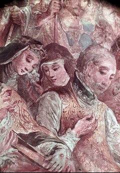 Detail: Heilige Theresa und andere Heilige, 1943/1945