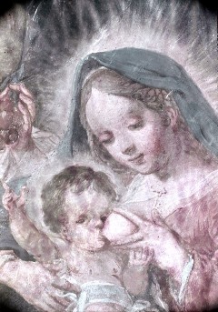 Detail, Maria mit Jesus, 1943/1945