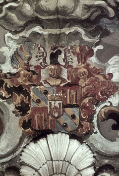 Detail: Wappen des Grafen Ignaz d. Ä. von Tannenberg, Aufn. Rex-Film?, 1943/1945